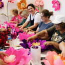 Giant Crepe Wallflowers