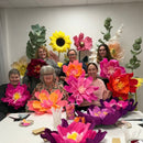 Giant Crepe Wallflowers