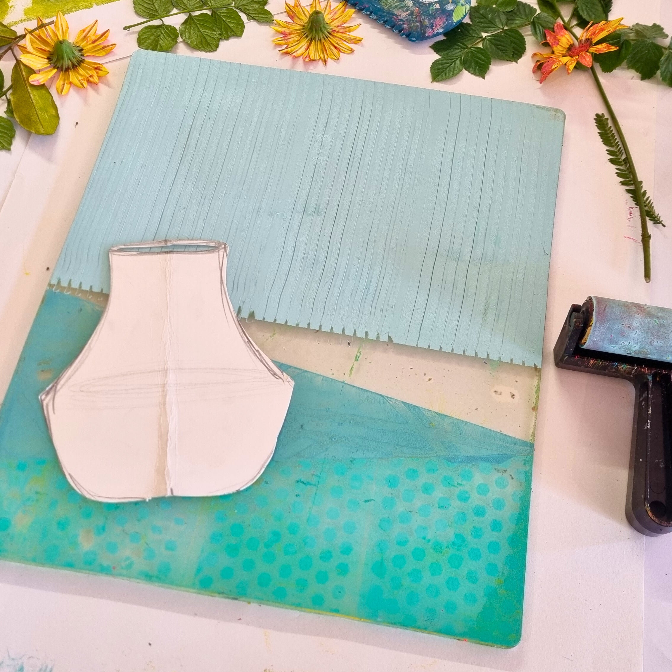 Botanical Gelli Printing