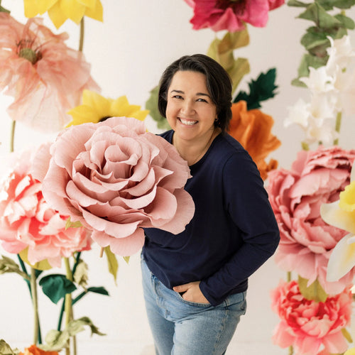 Giant Crepe Wallflowers
