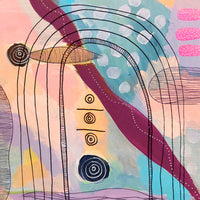 Mindful Abstract Painting