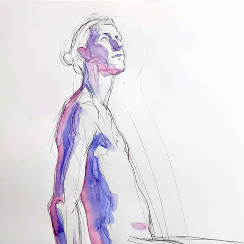The Figure in Watercolour