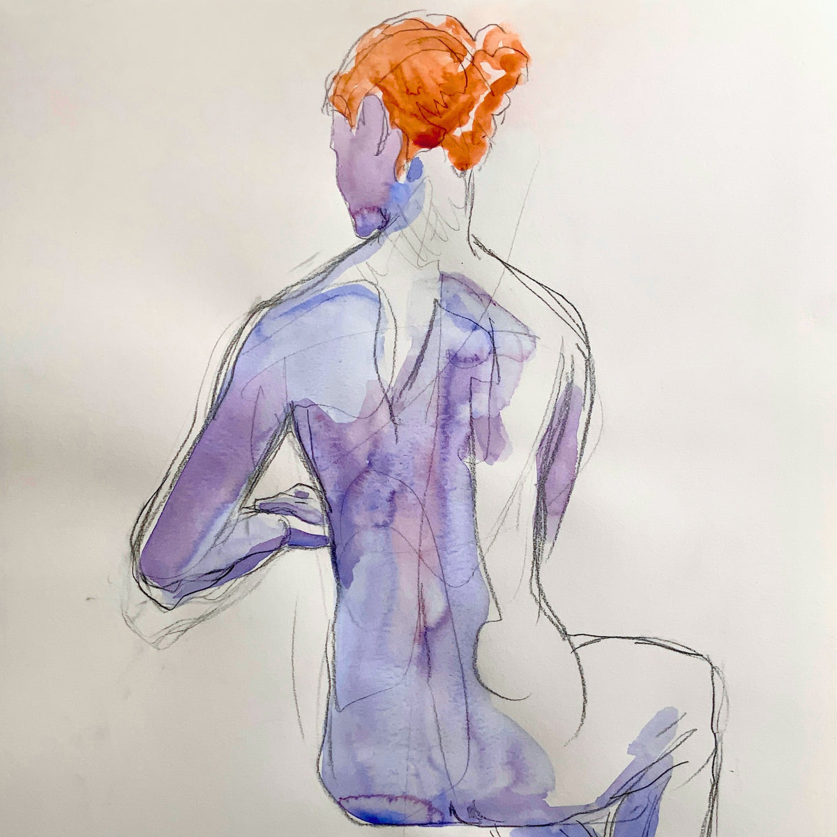 The Figure in Watercolour