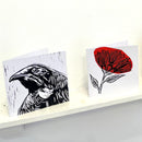 Lino-Print Christmas Cards