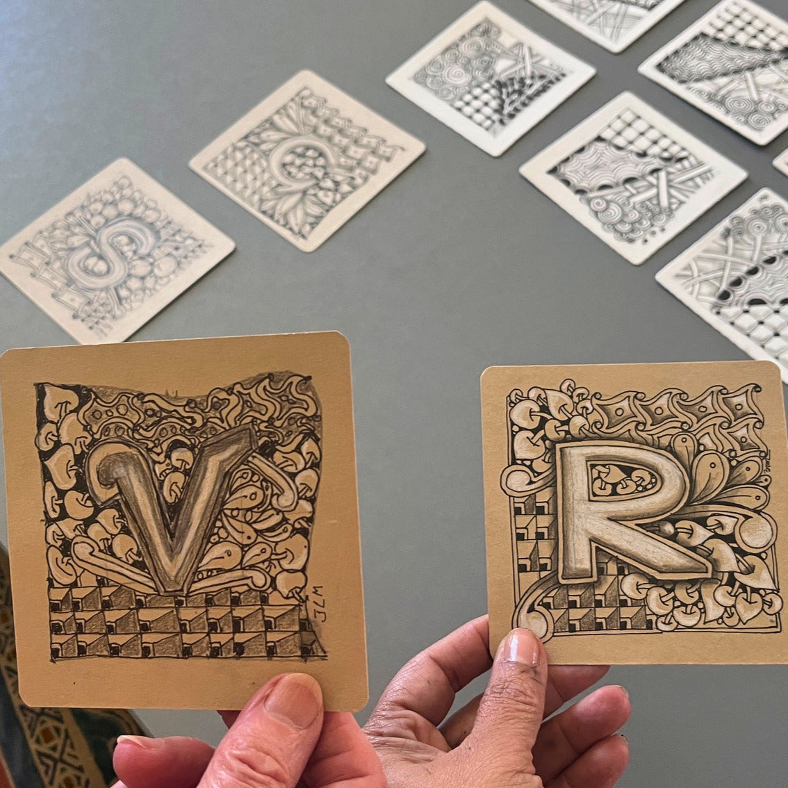 Tangles Program Tangles – Casual Art Classes at The Learning Connexion