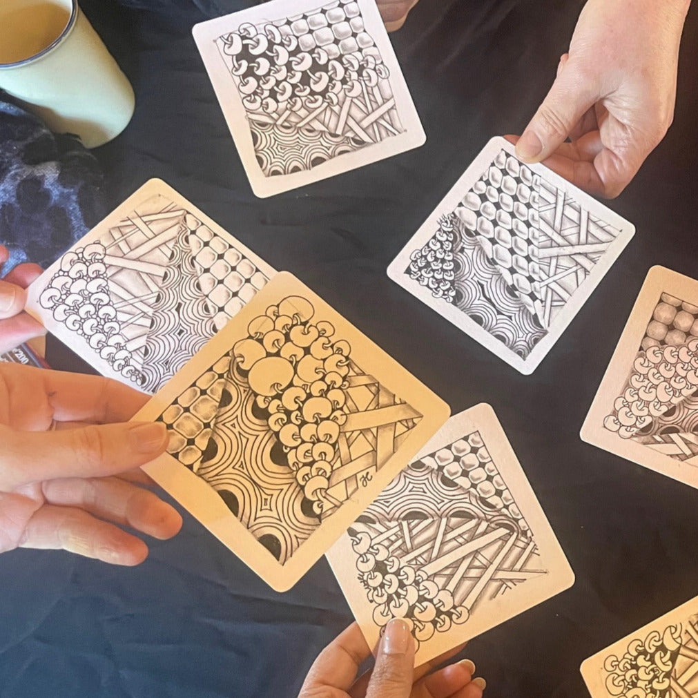 Tangles Program Tangles – Casual Art Classes at The Learning Connexion