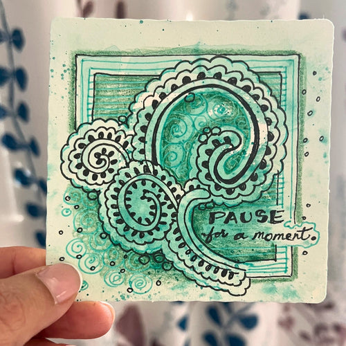 Introduction to Zentangle with Ashwini